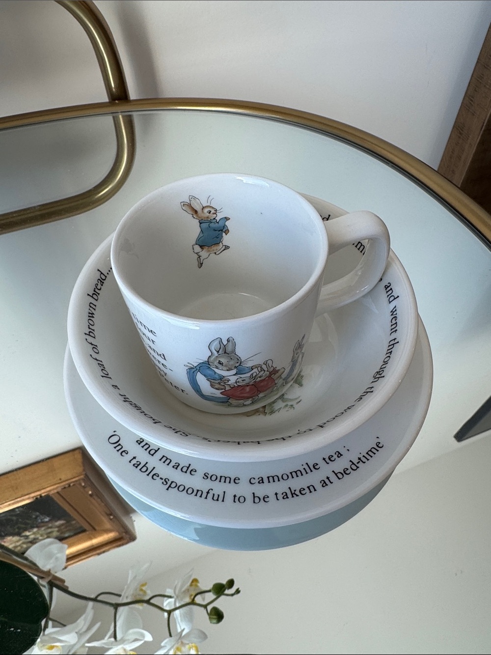 Wedgwood Peter Rabbit Nursery Set - Picture 2 of 6
